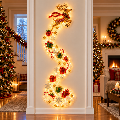 Wall cascade christmas edition