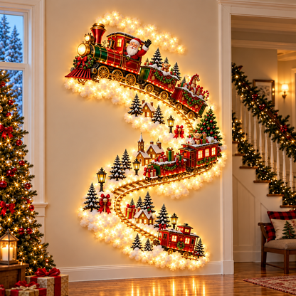 Wall cascade christmas edition