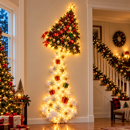 Wall cascade christmas edition